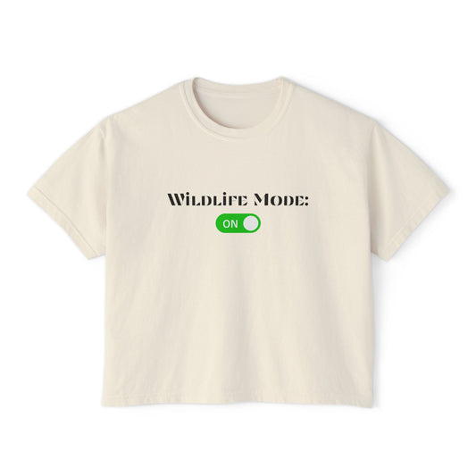 Wildlife Mode - Boxy Tee