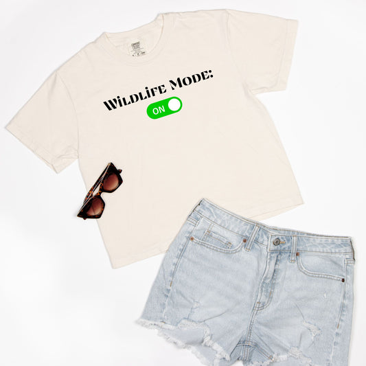 Wildlife Mode - Boxy Tee