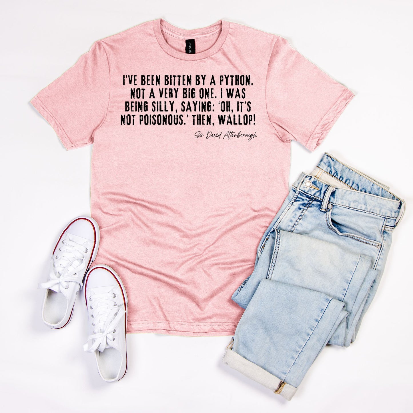 Bitten by a Python - Gildan Tee