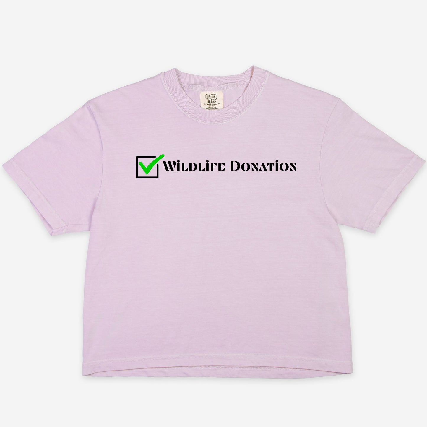 Wild Donation - Boxy Tee