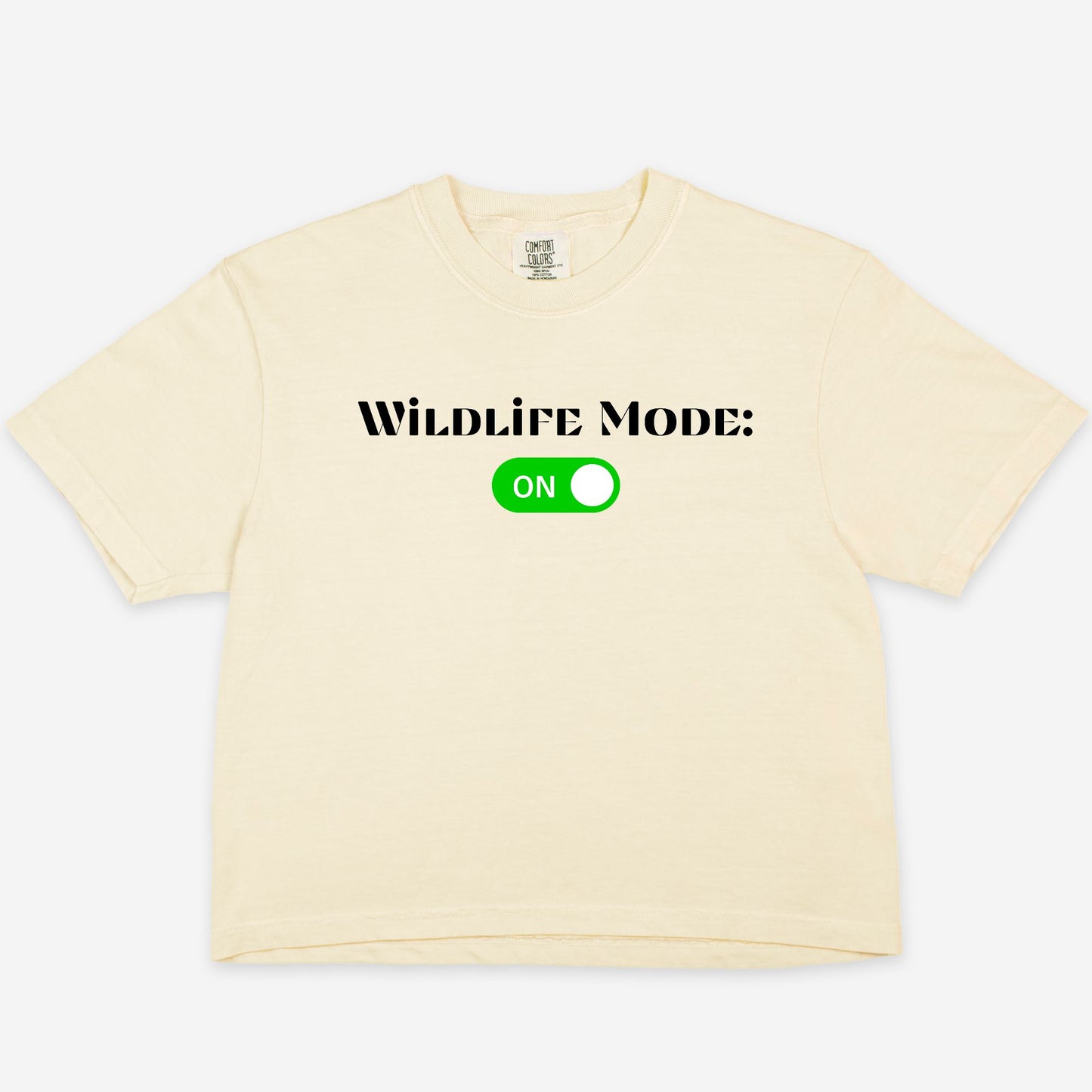 Wildlife Mode - Boxy Tee