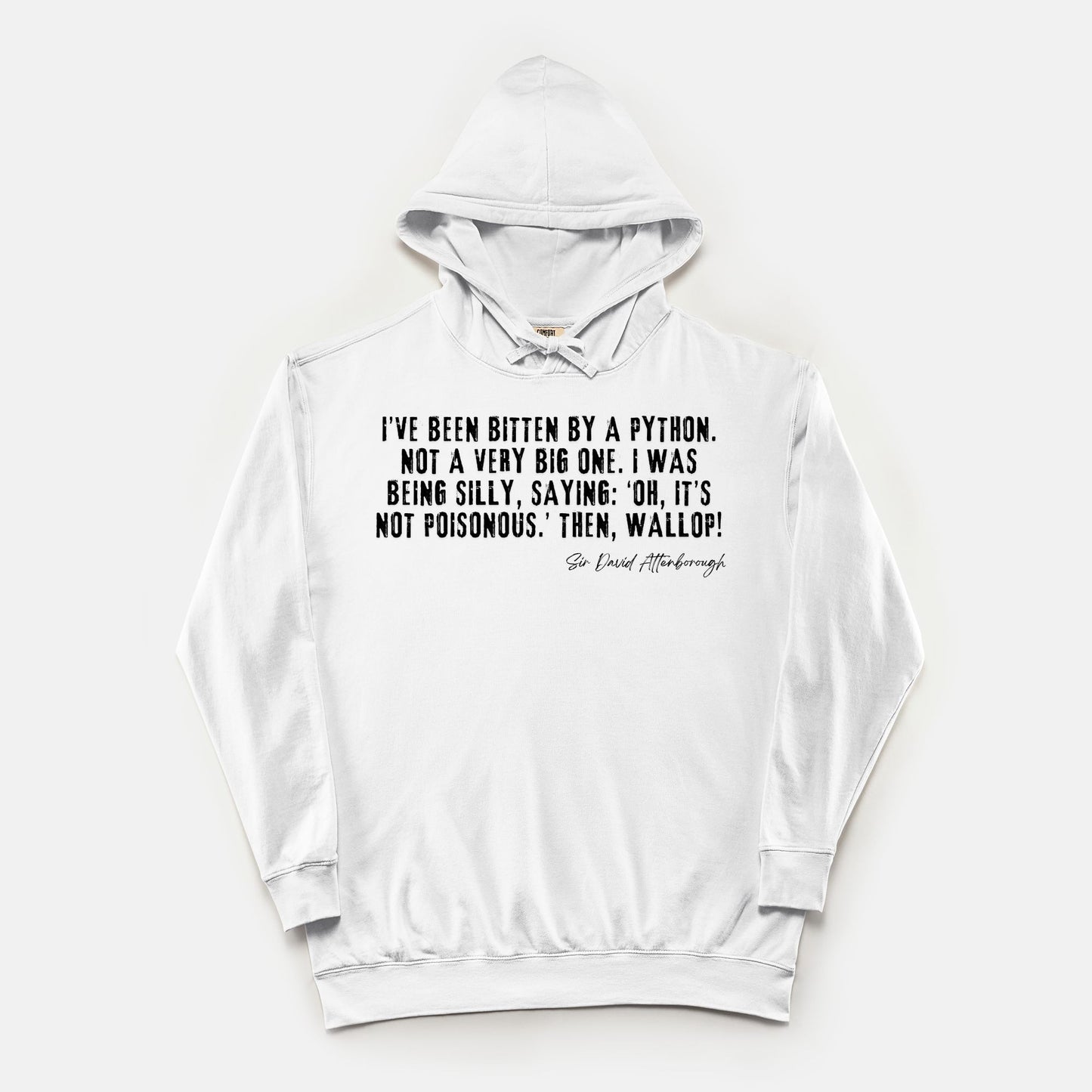 Bitten by a Python Hoodie