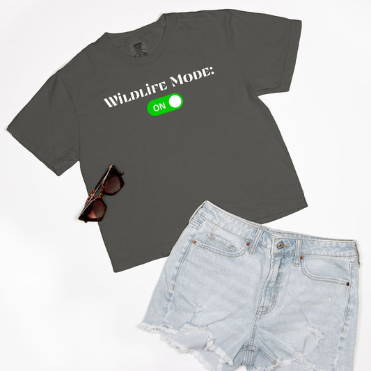Wildlife Mode - Boxy Tee
