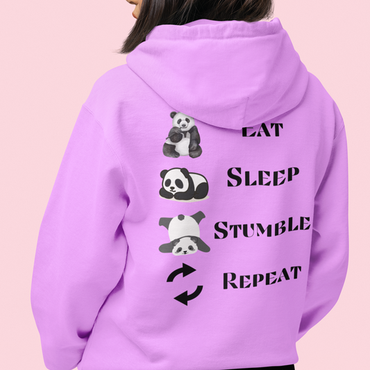 Panda Mood - Lightweight Hoodie