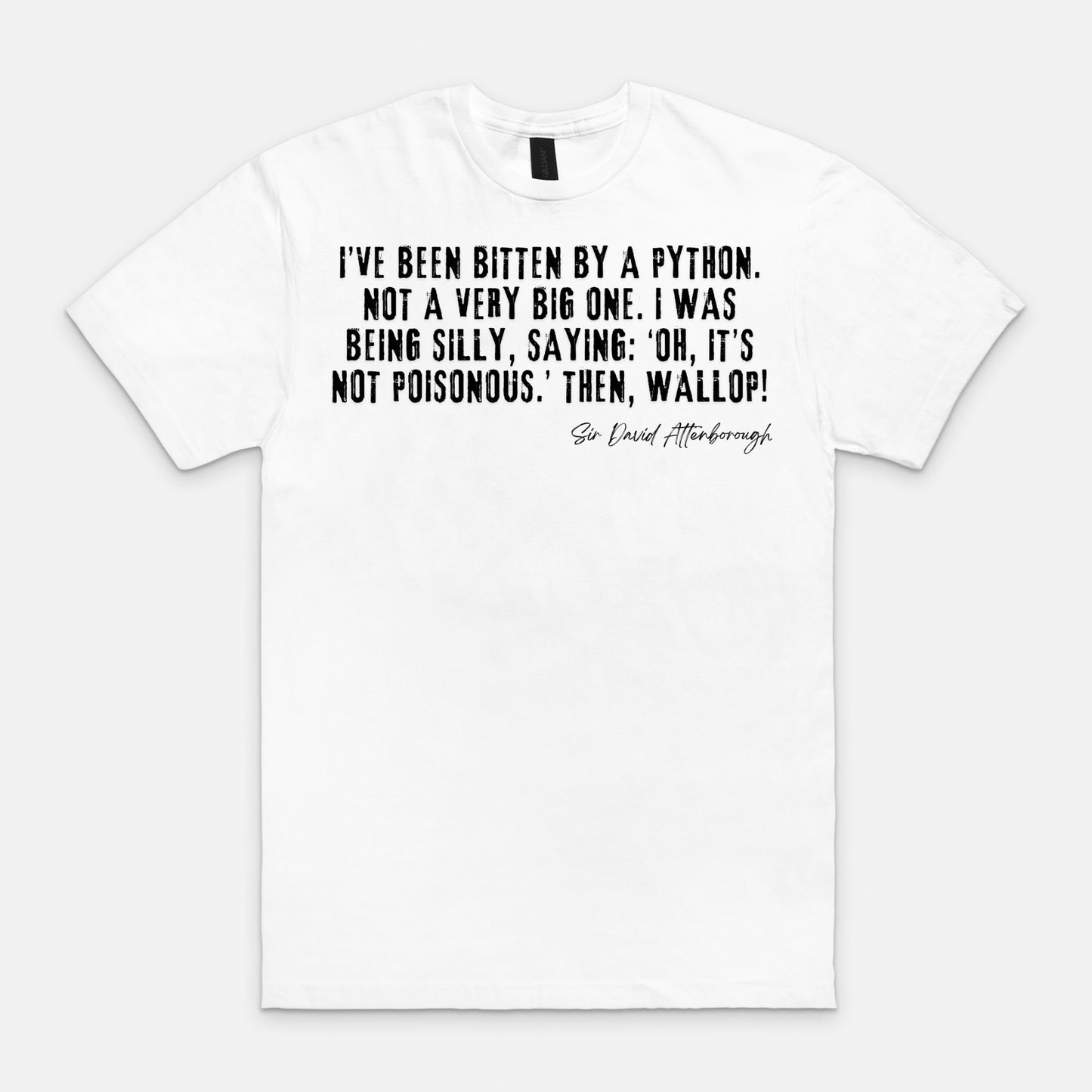 Bitten by a Python - Gildan Tee