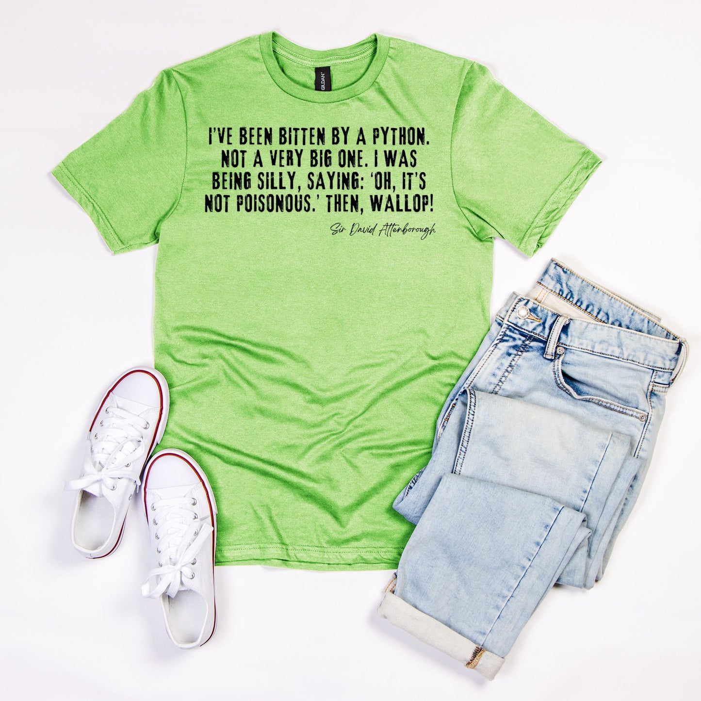Bitten by a Python - Gildan Tee