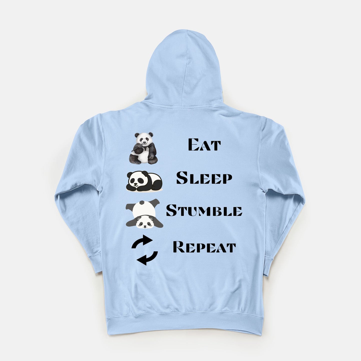 Panda Mood - Lightweight Hoodie