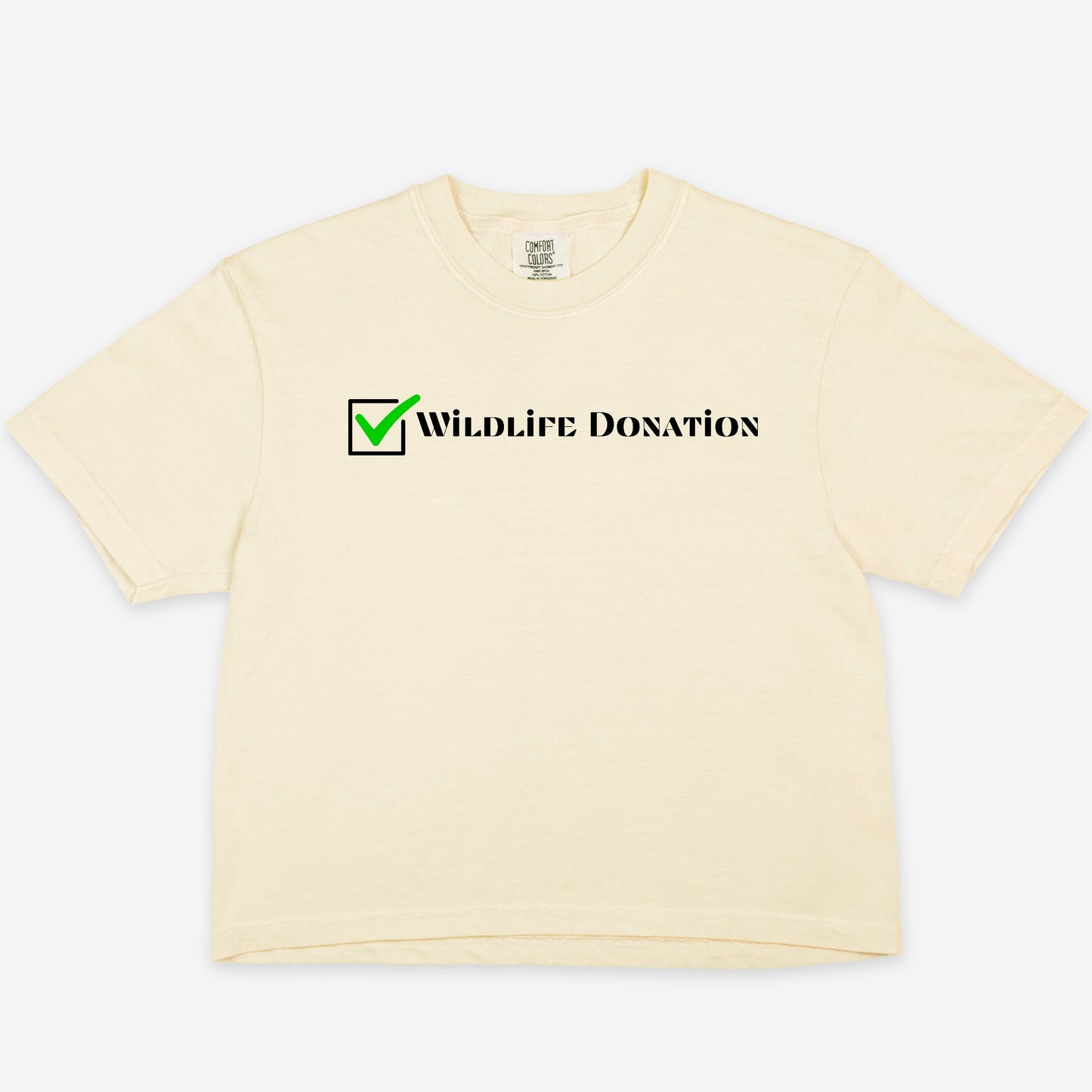 Wild Donation - Boxy Tee