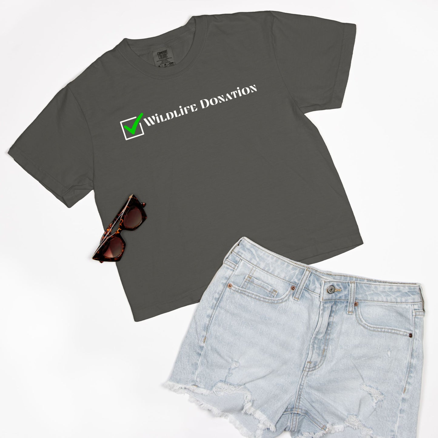 Wildlife Donation - Boxy Tee