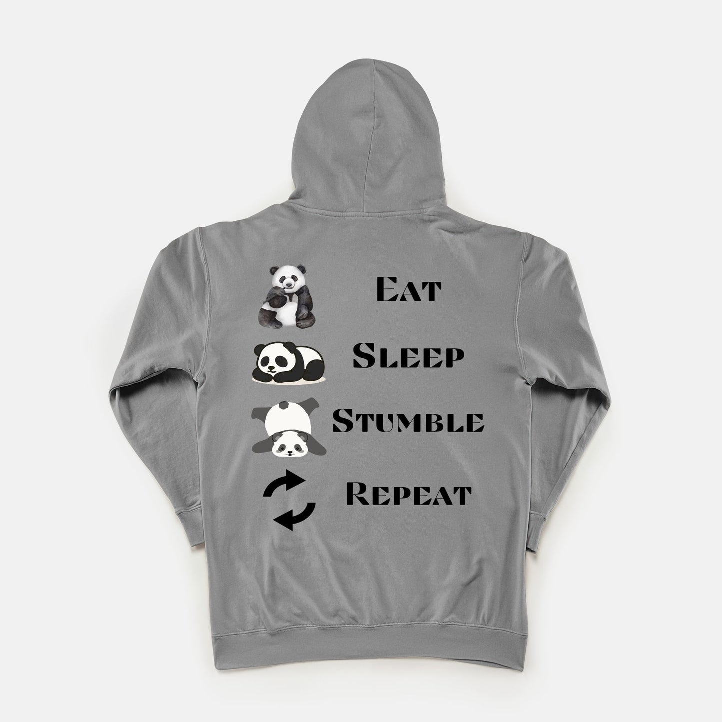 Panda Mood - Lightweight Hoodie