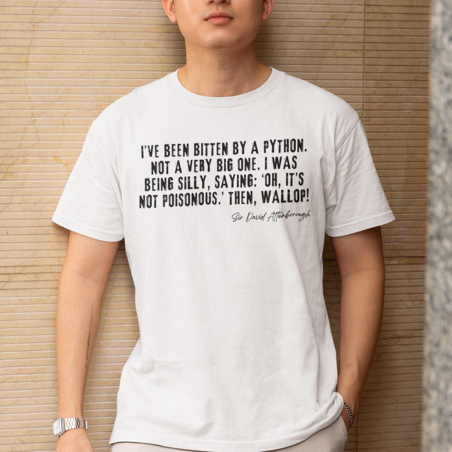 Bitten by a Python - Gildan Tee