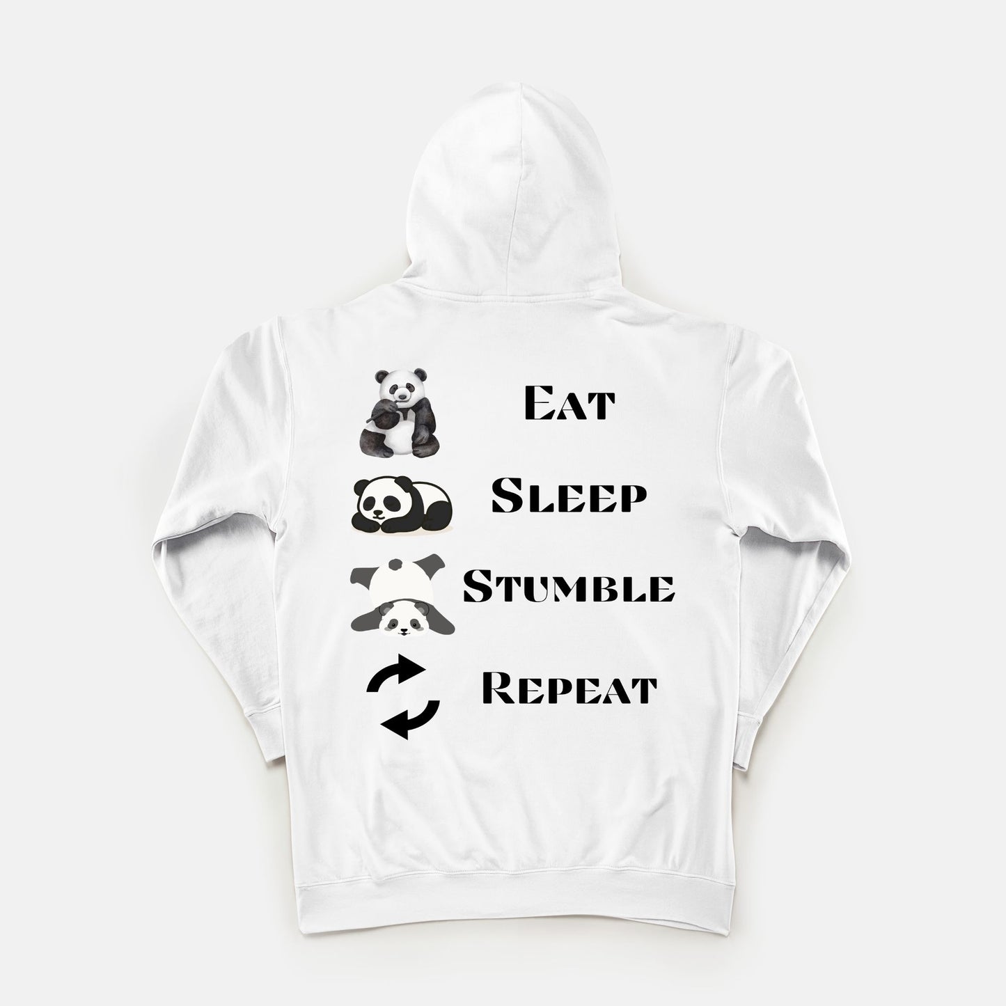 Panda Mood - Lightweight Hoodie