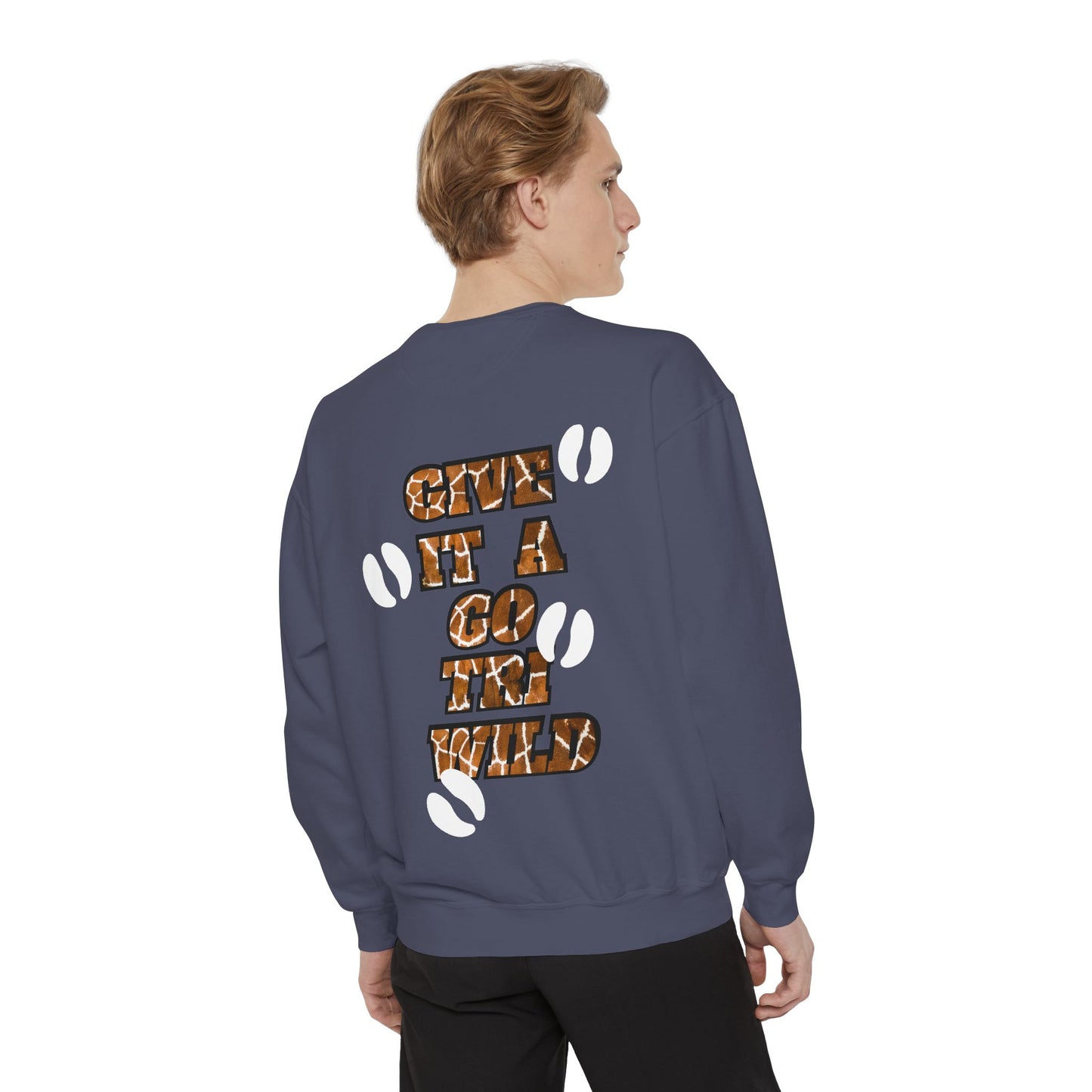 Give a Go! Sweatshirt - Giraffe