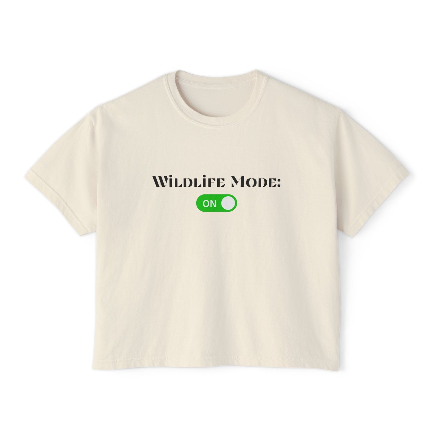 Wildlife Mode - Boxy Tee