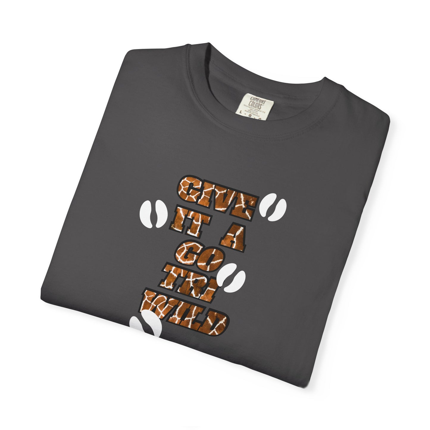 Give it a Go! Tee - Giraffe