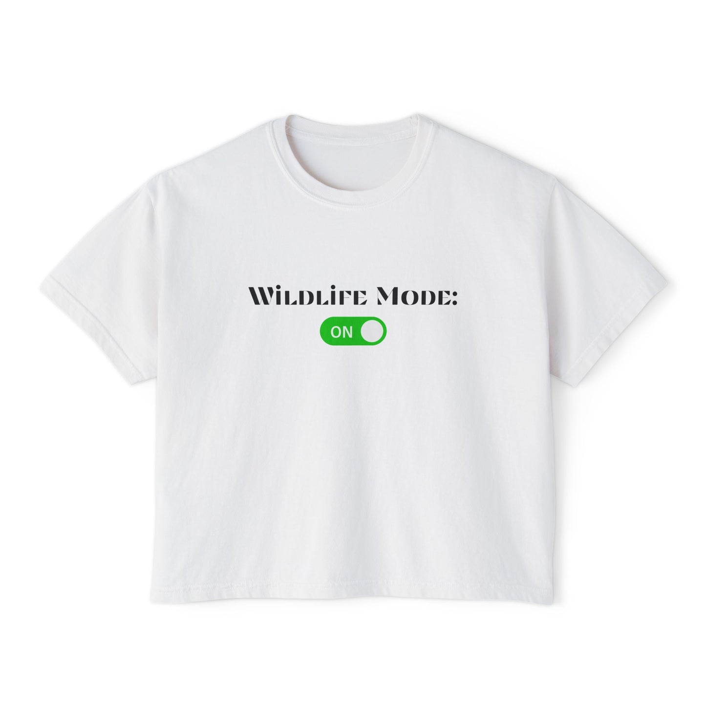Wildlife Mode - Boxy Tee