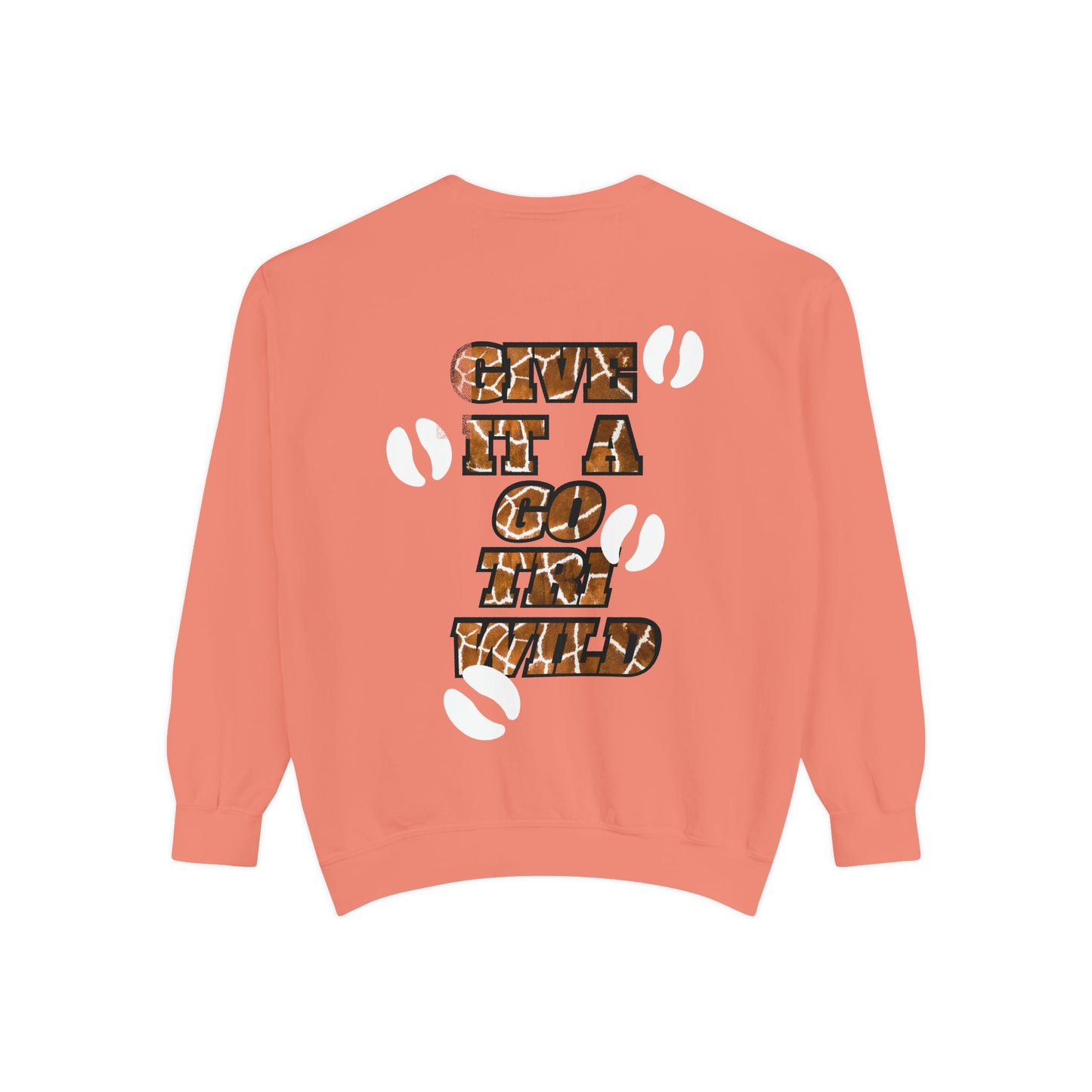 Give a Go! Sweatshirt - Giraffe