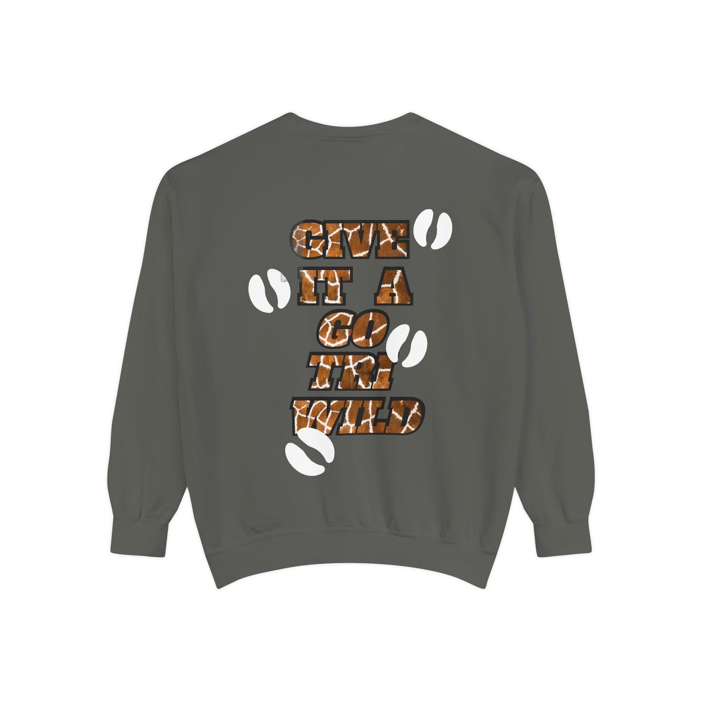 Give a Go! Sweatshirt - Giraffe
