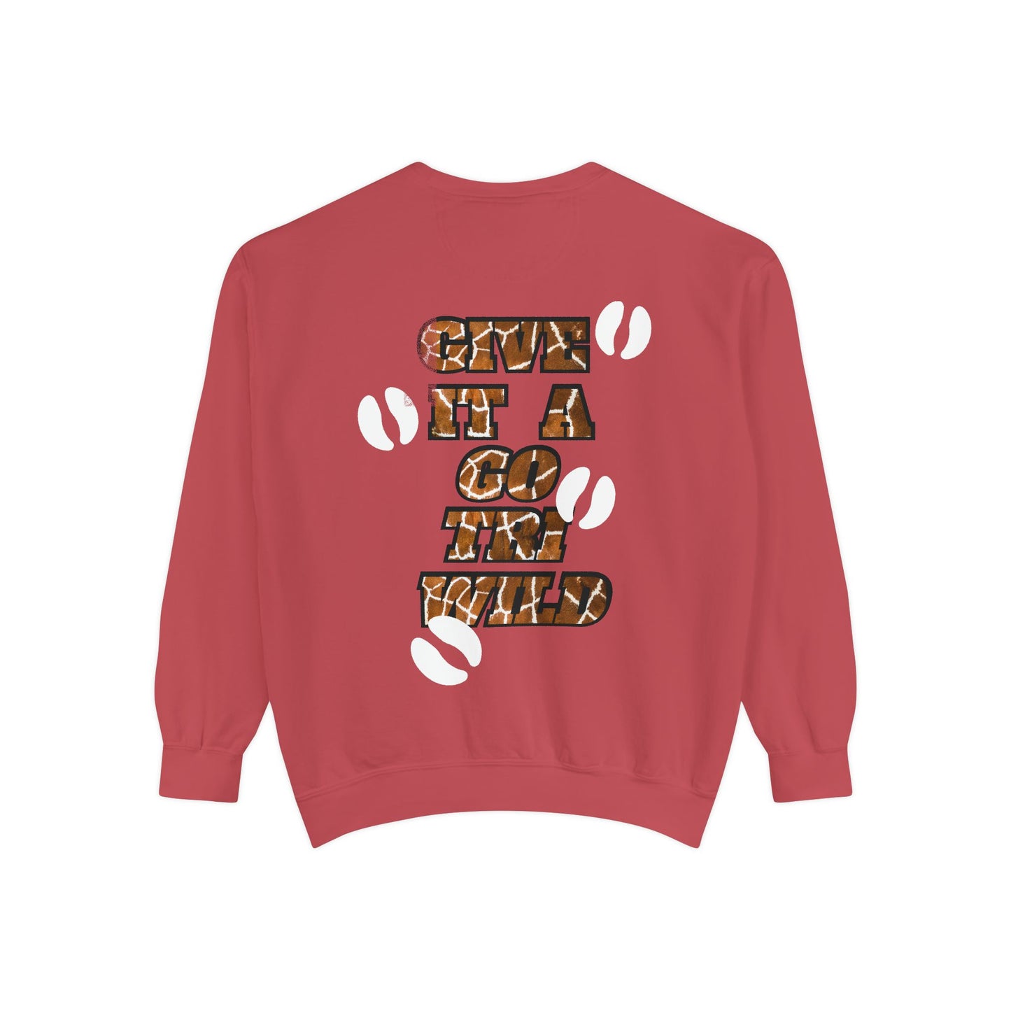 Give a Go! Sweatshirt - Giraffe