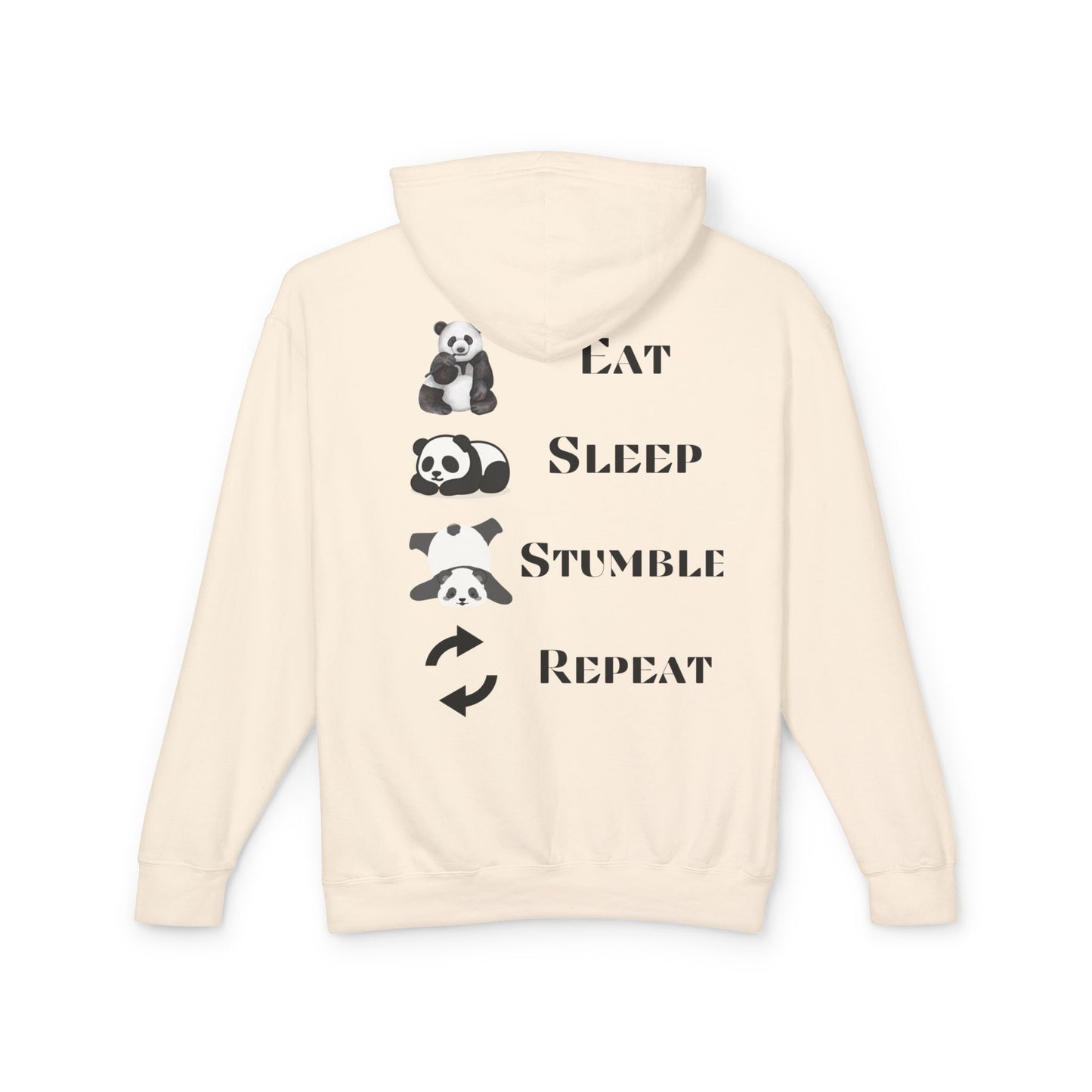 Panda Mood - Lightweight Hoodie