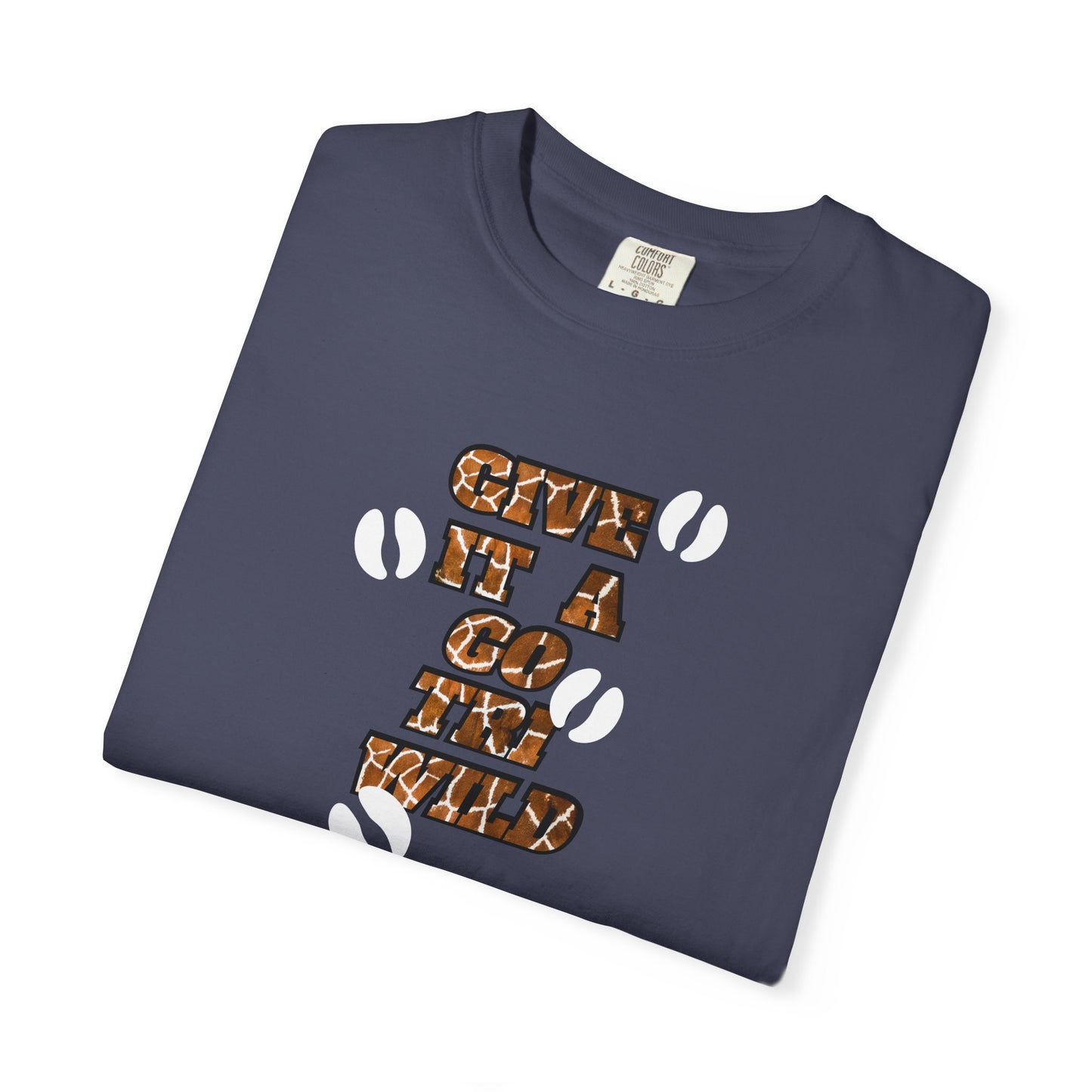 Give it a Go! Tee - Giraffe