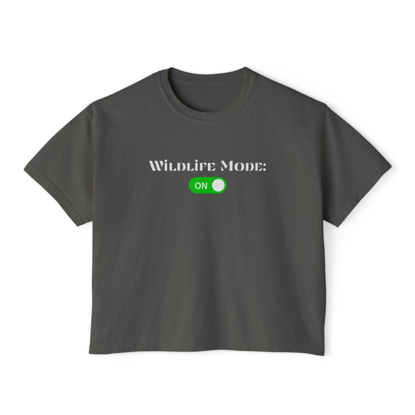 Wildlife Mode - Boxy Tee