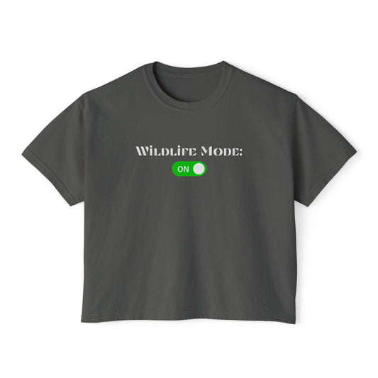 Wildlife Mode - Boxy Tee