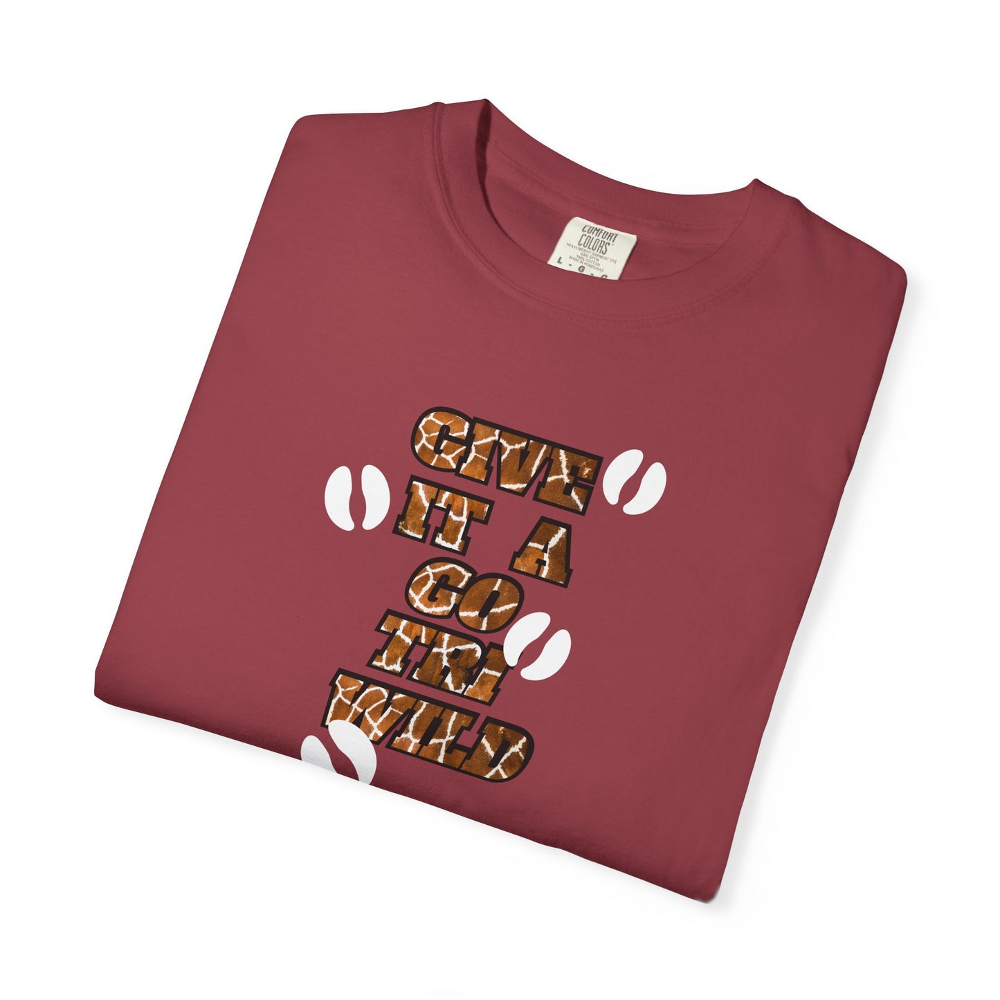 Give it a Go! Tee - Giraffe