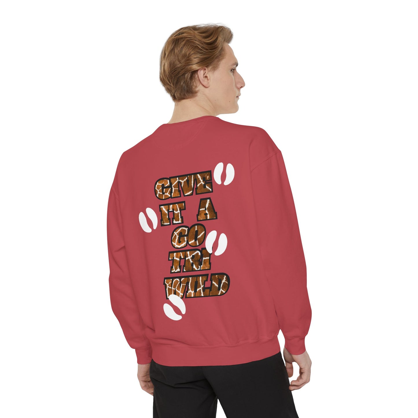 Give a Go! Sweatshirt - Giraffe