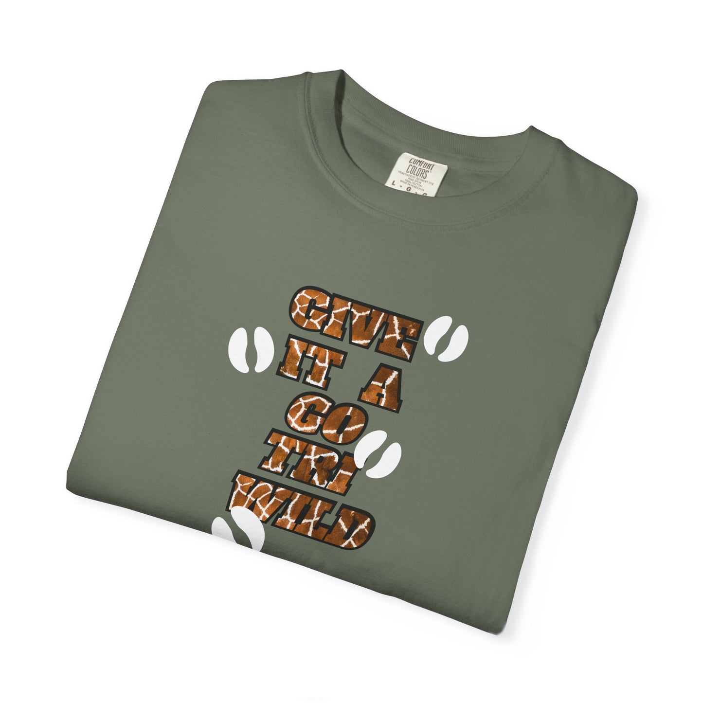 Give it a Go! Tee - Giraffe