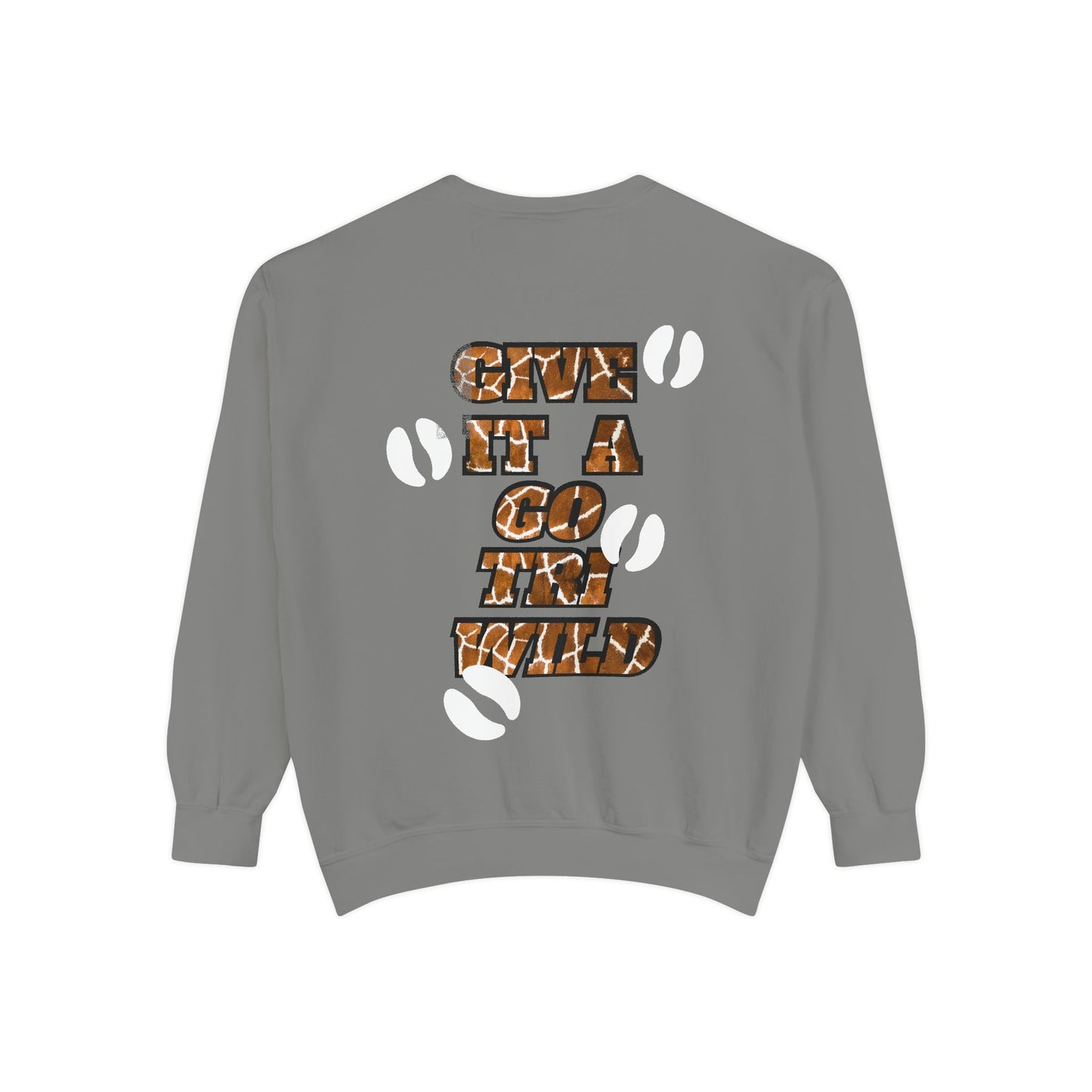 Give a Go! Sweatshirt - Giraffe
