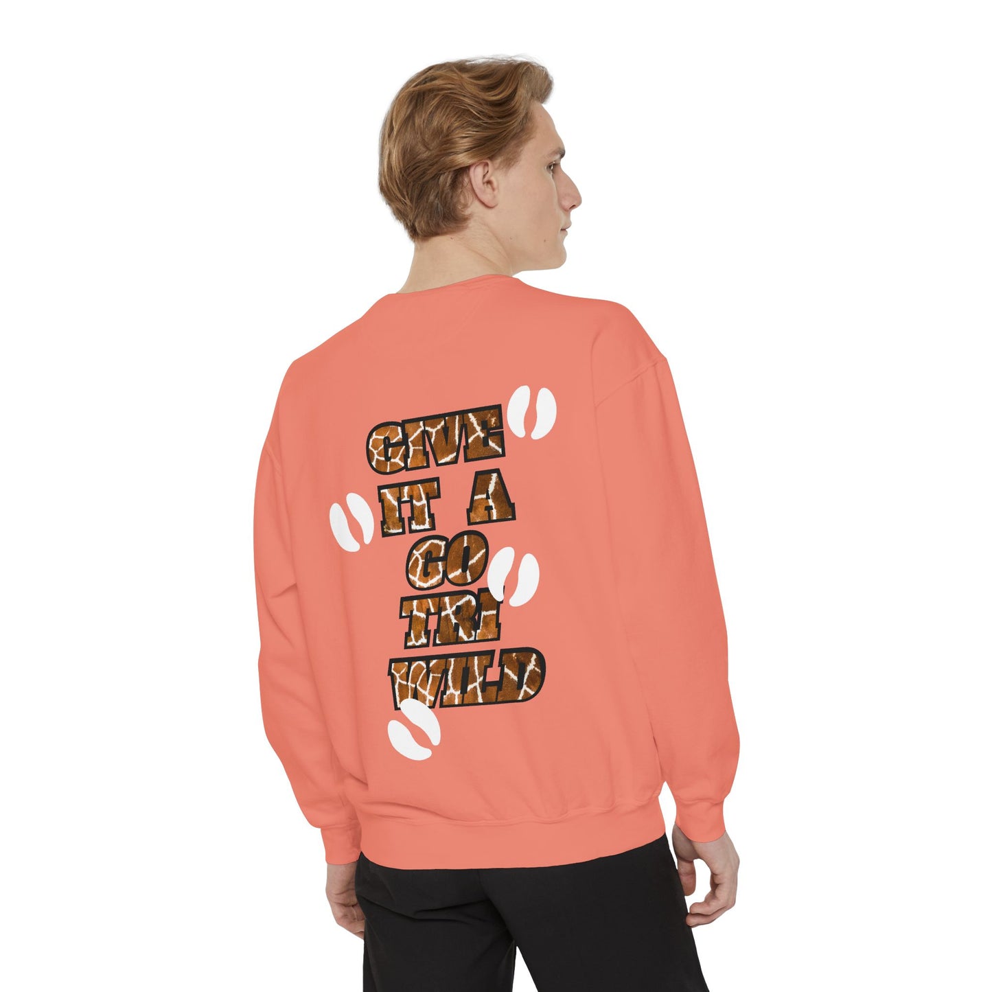 Give a Go! Sweatshirt - Giraffe