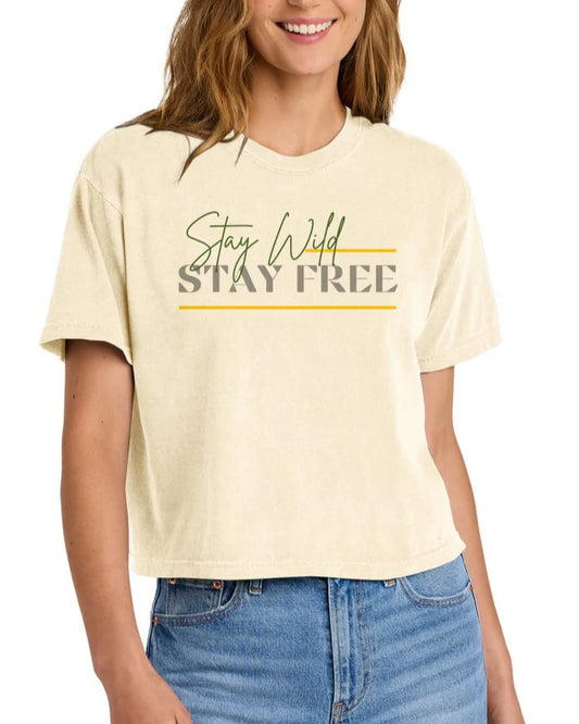 Wild & Free Boxy Tee