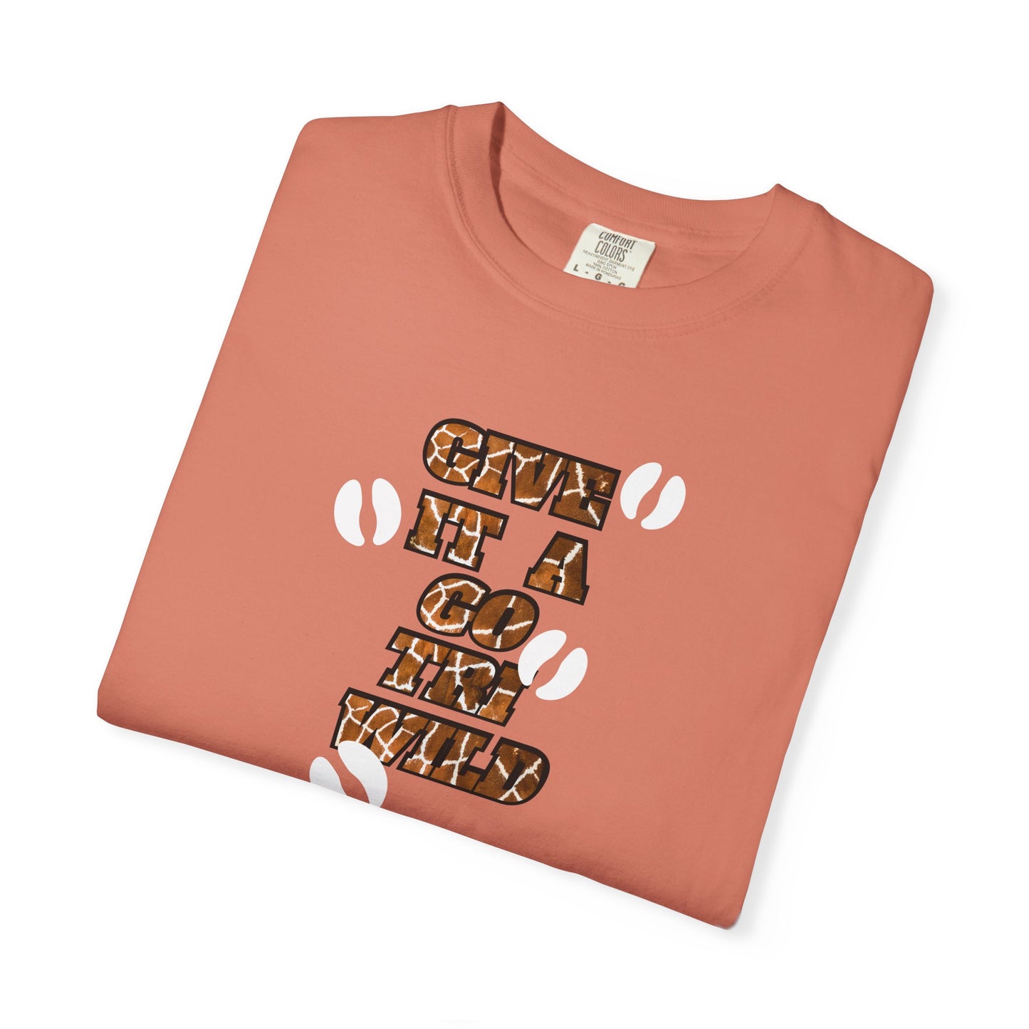 Give it a Go! Tee - Giraffe