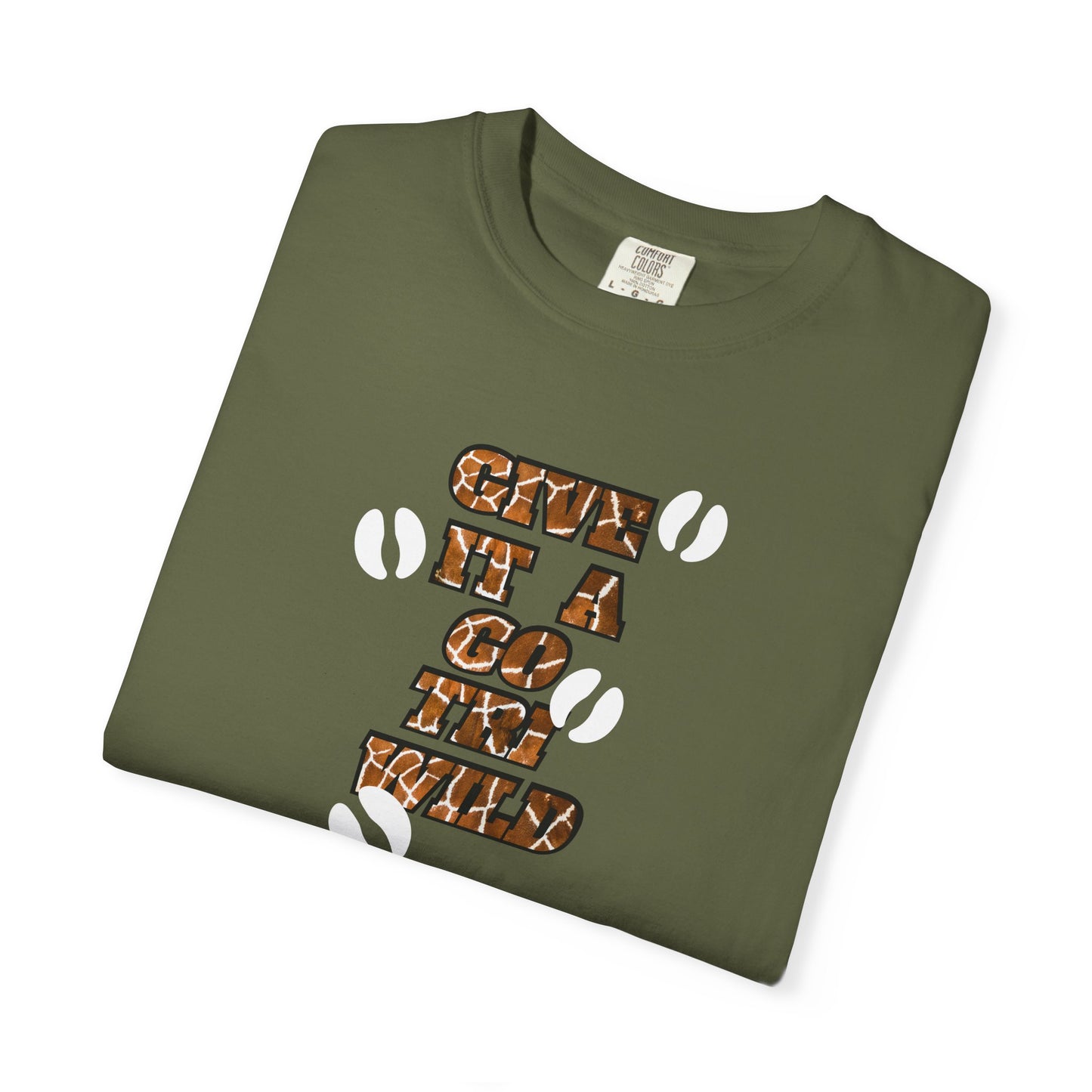 Give it a Go! Tee - Giraffe