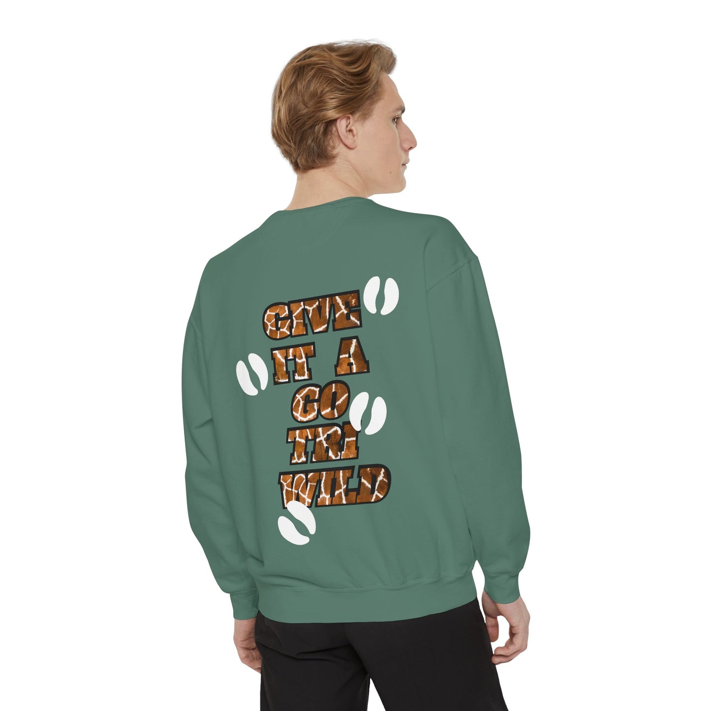 Give a Go! Sweatshirt - Giraffe