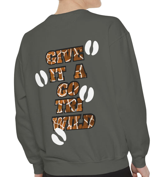 Give a Go! Sweatshirt - Giraffe