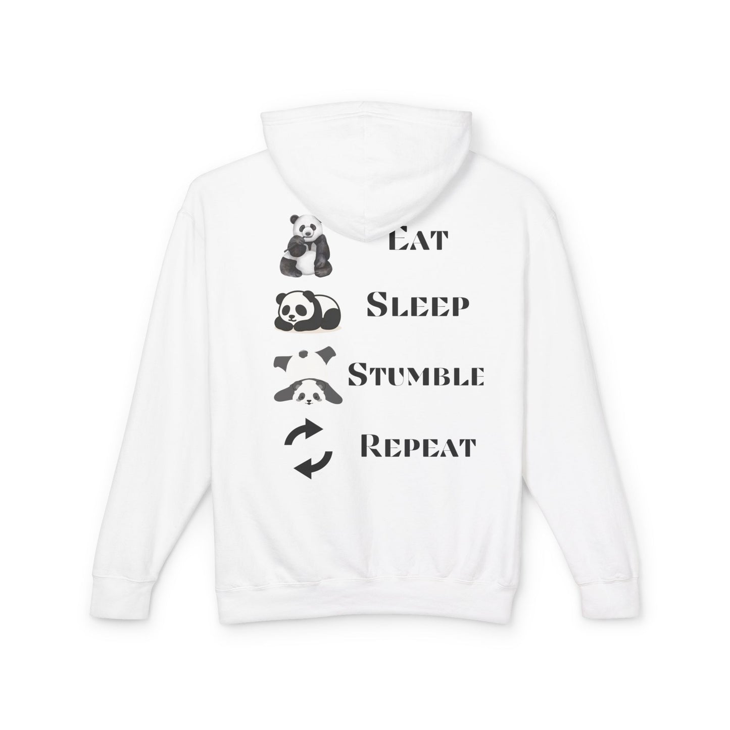 Panda Mood - Lightweight Hoodie