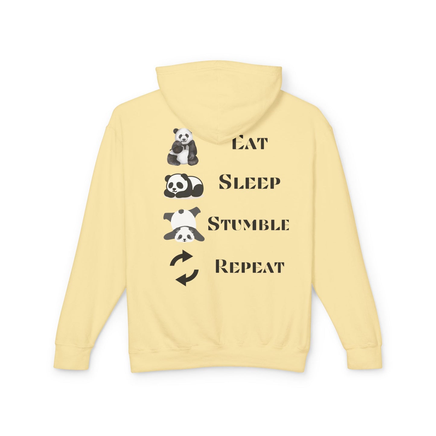 Panda Mood - Lightweight Hoodie