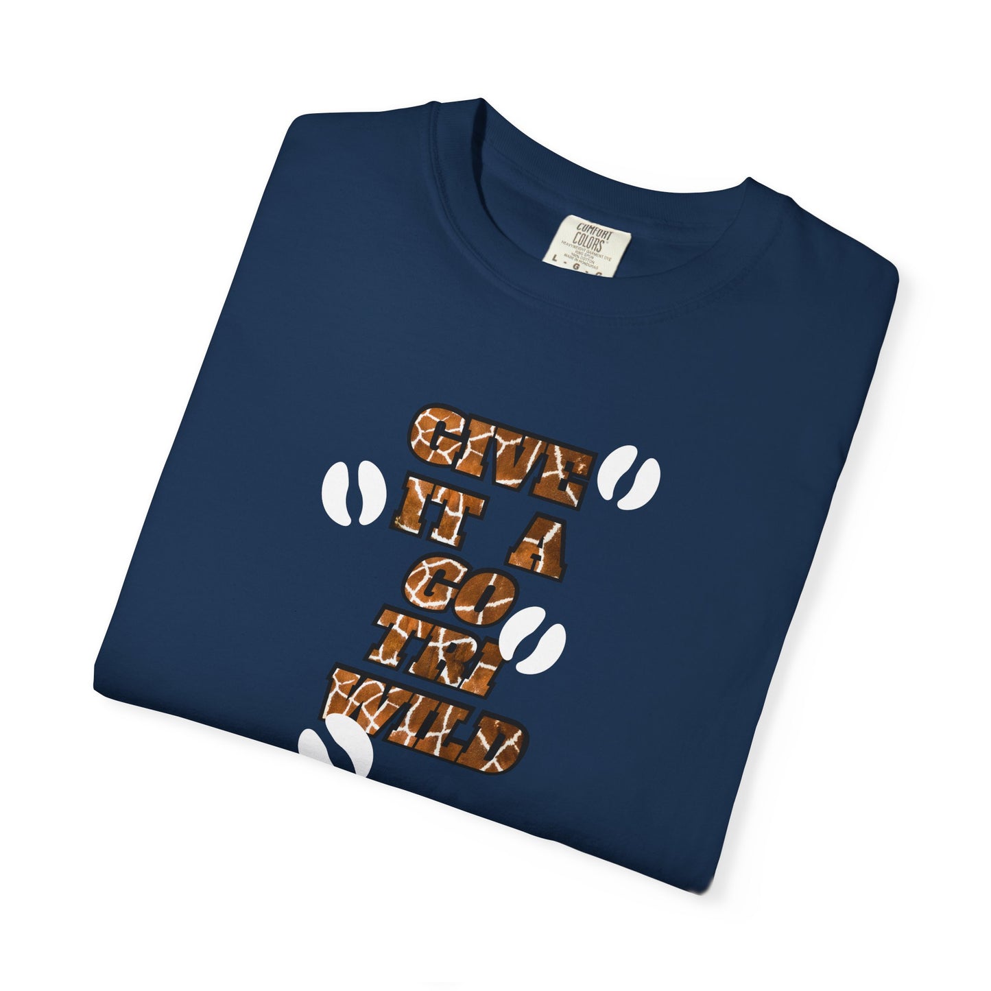 Give it a Go! Tee - Giraffe