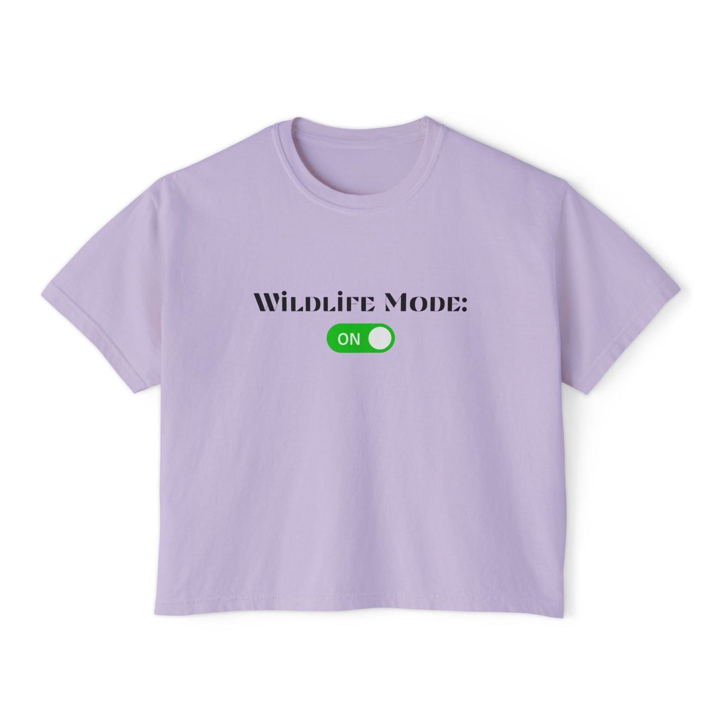 Wildlife Mode - Boxy Tee