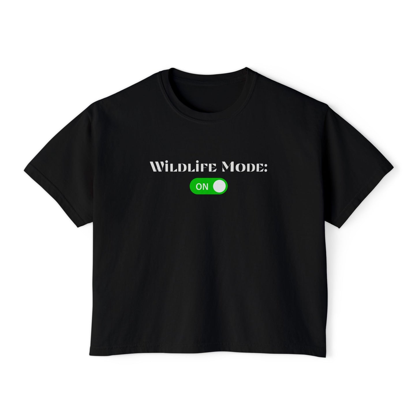 Wildlife Mode - Boxy Tee