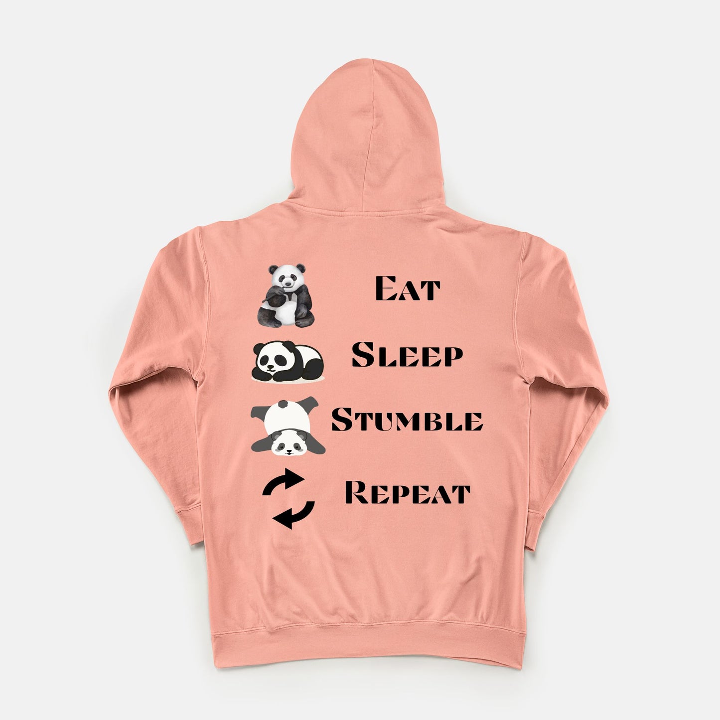 Panda Mood - Lightweight Hoodie