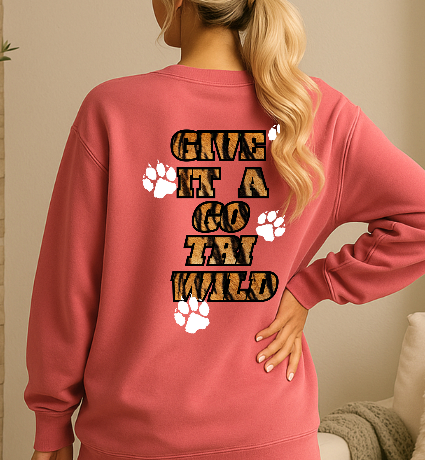 Give it a Go! Sweatshirt - Tiger