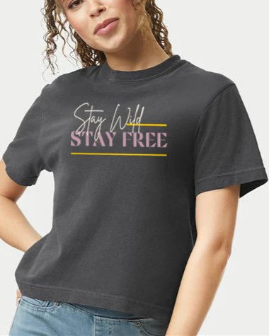 Wild & Free Boxy Tee