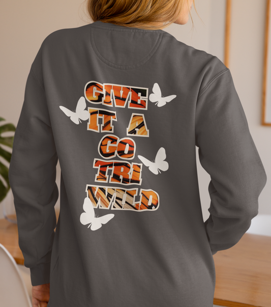 Give it a Go! Sweatshirt - Butterfly