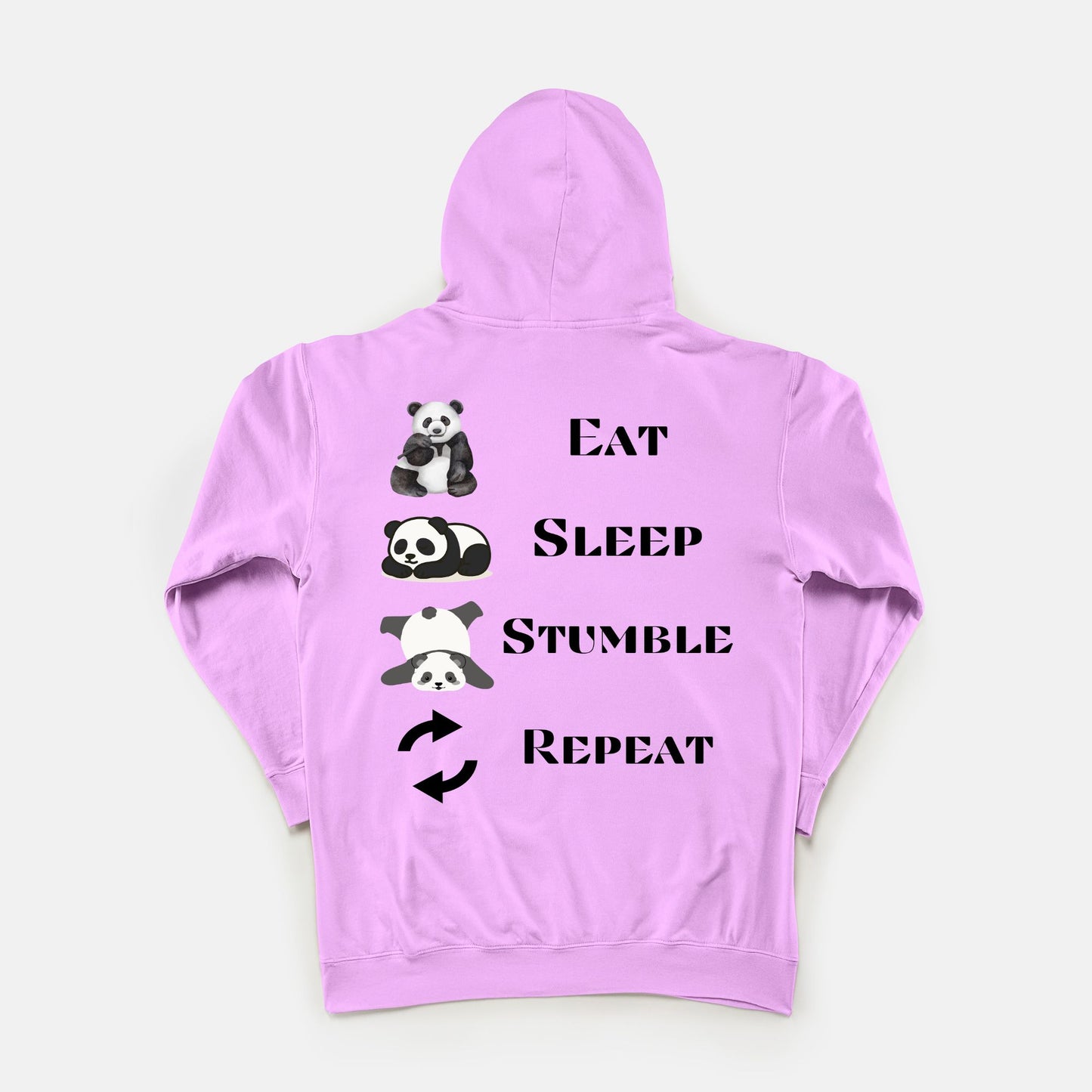 Panda Mood - Lightweight Hoodie