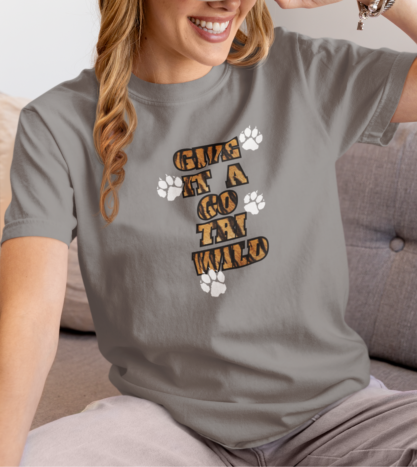 Give it a Go! Tee - Tiger